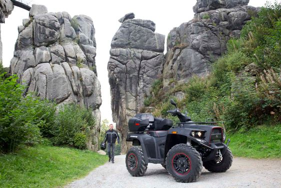 Fahrzeuge von Herkules bei Quad Facius in Bad Langensalza - Nägelstedt